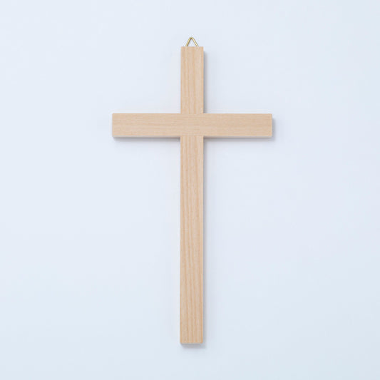 壁掛け木製十字架 縦幅20×横幅10.5cm