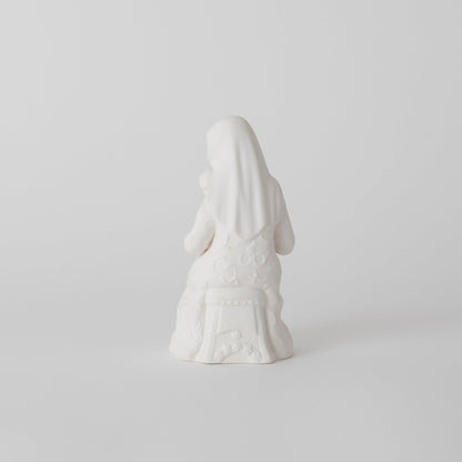 聖母子座像 高さ16cm