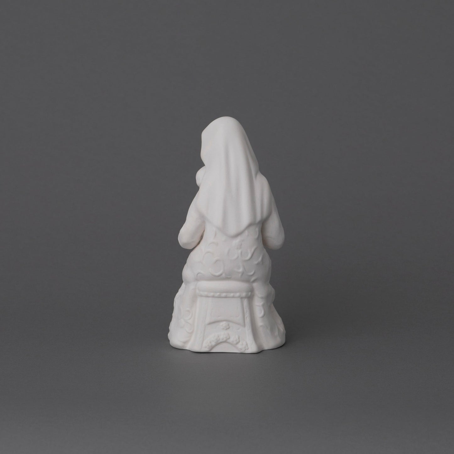聖母子座像　高さ16cm