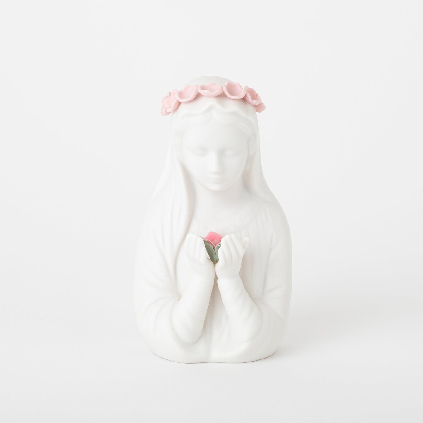 薔薇の聖母胸像　高さ13cm
