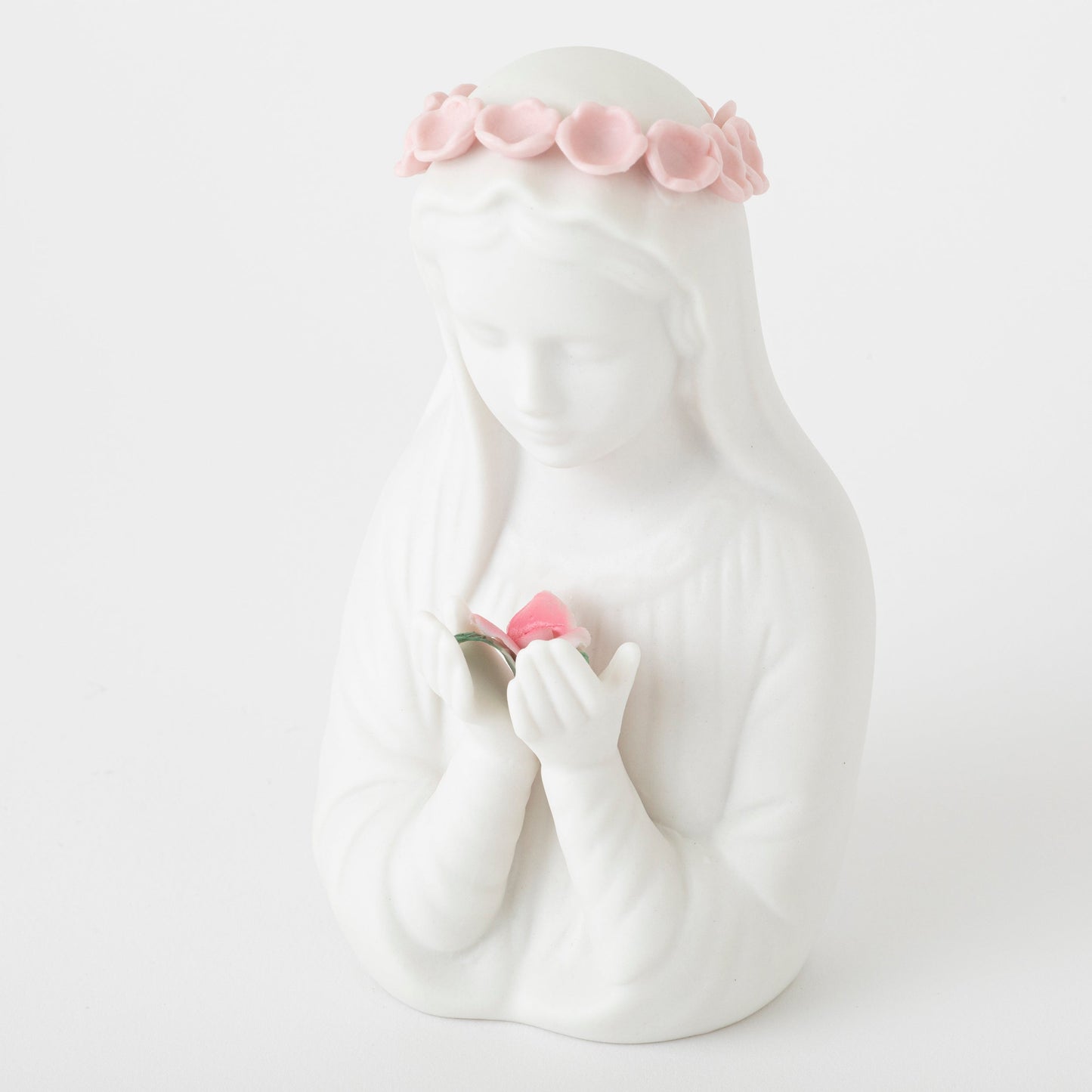 薔薇の聖母胸像　高さ13cm