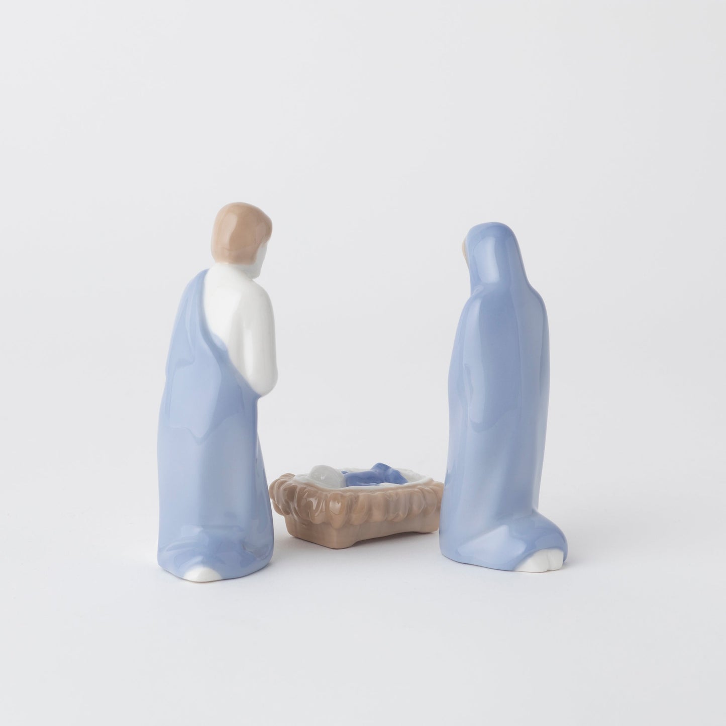 クリスマス像3点セット　高さ11.5cm