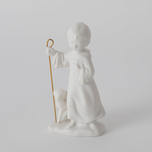 少年牧者立像 高さ11.5cm